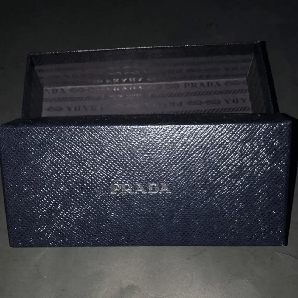Prada eye glass blue box only